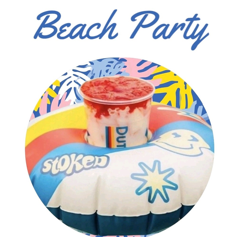 2 DUTCH BROS Coffee Tea‎ JULY 16 2025 MERCHANDISE DROP DRINK FLOAT BEAT HEAT #D